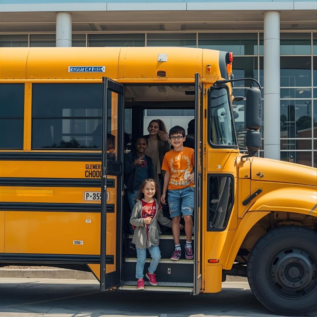 كاميرات مراقبة HD داخل باص المدرسة لمتابعة الطلاب بدقة، تسجيل مركزي، ومراقبة عن بعد – أفضل نظام أمان للمدارس في مصر.