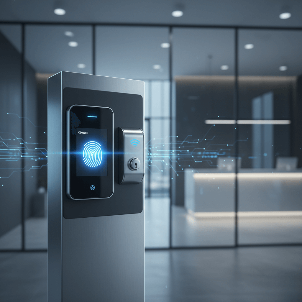 نظام التحكم في الدخول الذكي باستخدام الكروت والبصمة والتعرف على الوجه لتأمين الشركات والمباني الإدارية في مصر