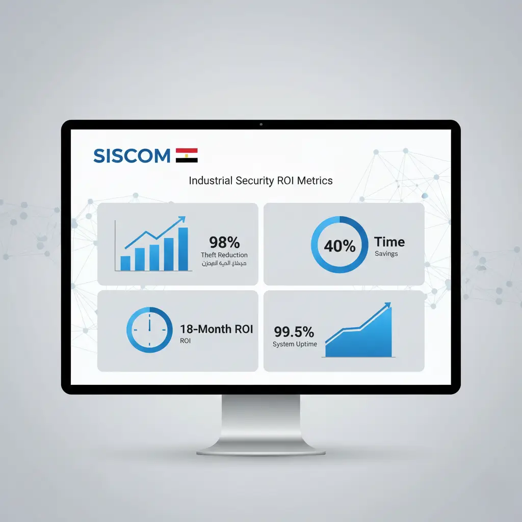 حلول أمن صناعي متخصصة حسب نوع الصناعة في مصر