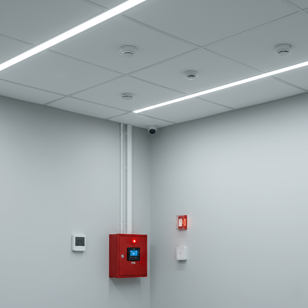 أنظمة إنذار الحريق والسرقة للشركات والمنازل في مصر من SISCOM مع ربط ذكي بالكاميرات والموبايل