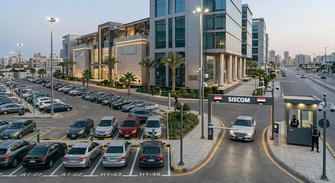 نظام حاجز آلي مع التعرف على اللوحات في مصر