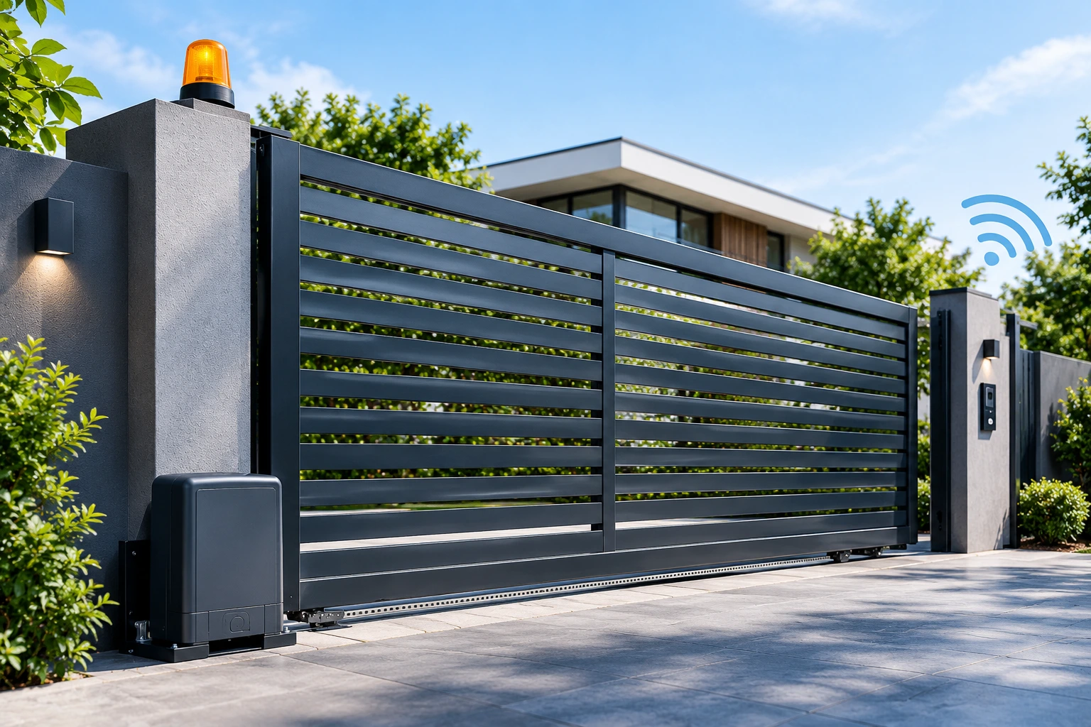 Gate Automation Sliding Gate System in Egypt